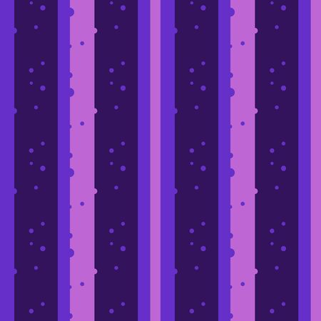 Vector pattern with repeating lines and dots. Abstract flat geometric design. Simple rounded seamless pattern for textile, wallpaper, wrapping paper, prints, fabric, web background or another accent etc.のイラスト素材