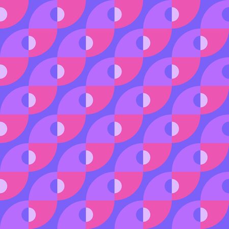 Abstract geometric design. Repeated seamless pattern for textile, wallpaper, wrapping paper, prints, surface design, inlay, parquet, web background or another accent etc.のイラスト素材