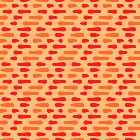 Abstract colorful drops. Flat, simple geometric design.のイラスト素材