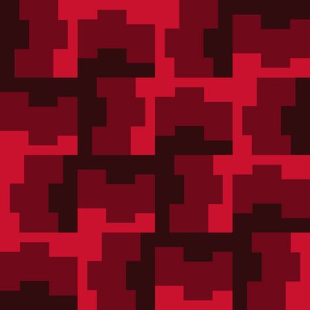 Simple abstract geometric design. Colorful repeated pattern for textile, wallpaper, wrapping paper, prints, surface design, web or another accent etc.のイラスト素材