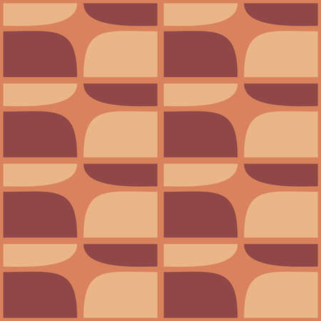 Simple flat seamless pattern will attract attention and transform any surface. Suitable for web, ads, textile, printed goods and for any design project.のイラスト素材