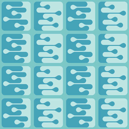 Simple flat seamless pattern will attract attention and transform any surface. Suitable for web, ads, textile, printed goods and for any design project.のイラスト素材