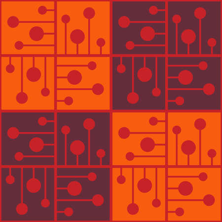 Simple flat seamless pattern will attract attention and transform any surface. Suitable for web,...