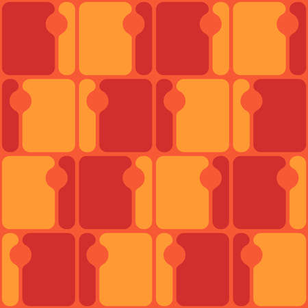 Simple flat seamless pattern will attract attention and transform any surface. Suitable for web, ads, textile, printed goods and for any design project.のイラスト素材