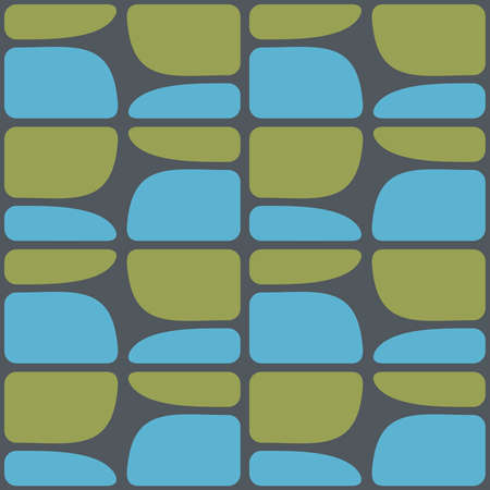 Simple flat seamless pattern will attract attention and transform any surface. Suitable for web, ads, textile, printed goods and for any design project.のイラスト素材