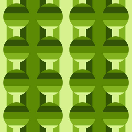 Striped flat geometric pattern for web, ads, textile, printed goods and for any projects. Color gradient will attract attention and transform any surface.のイラスト素材