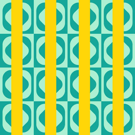 Clear shapes and colors will transform any surface and make it attractive. Repeating pattern for the web, advertising, textiles, printing products, and any design projects.のイラスト素材