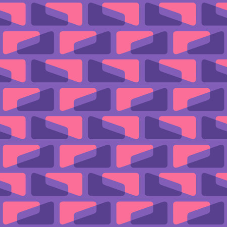 Simple seamless pattern for web, advertising, textiles, prints and any design projects. Abstract retro shapes.のイラスト素材