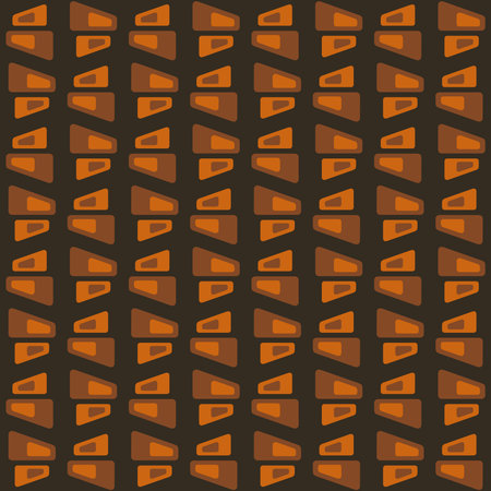 Simple seamless pattern for web, advertising, textiles, prints and any design projects. Abstract retro shapes will decorate any surface or thing and make it attractive.のイラスト素材