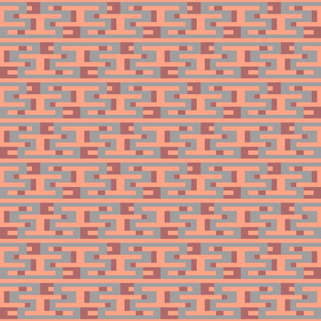 Simple abstract seamless pattern for web, advertising, textiles, prints and any design projects. Geometric shapes will decorate any surface or thing and make it attractive.のイラスト素材