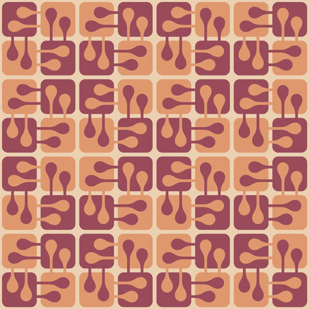 Simple dotted seamless pattern for web, advertising, textiles, prints and any design projects. Geometric shapes will decorate any surface or thing and make it attractive.のイラスト素材