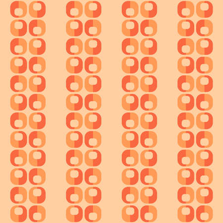 Simple retro seamless pattern for web, advertising, textiles, prints and any design projects. Geometric shapes will decorate any surface or thing and make it attractive.のイラスト素材
