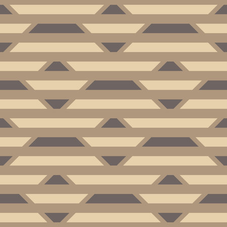 Simple angular seamless pattern for web, advertising, textiles, prints and any design projects. Geometric shapes will decorate any surface or thing and make it attractive.のイラスト素材