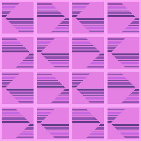 Decorative seamless pattern for web, advertising, textiles, prints or any design projects. Simple geometric shapes can make any surface or thing attractive.のイラスト素材