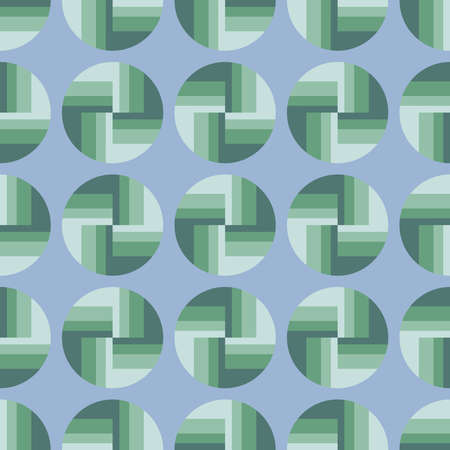 Decorative seamless pattern for web, advertising, textiles, prints or any design projects. Simple geometric shapes can make any surface or thing attractive.のイラスト素材