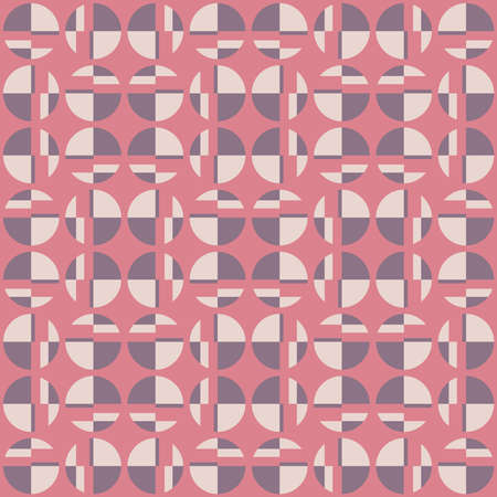 Decorative seamless pattern for web, advertising, textiles, prints or any design projects. Simple geometric shapes can make any surface or thing attractive.のイラスト素材