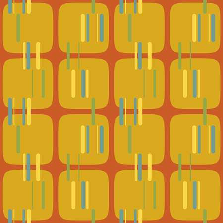 Decorative seamless pattern for web, advertising, textiles, prints or any design projects. Simple geometric shapes can make any surface or thing attractive.のイラスト素材