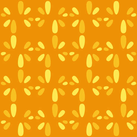 Retro seamless pattern for prints, cobwebs, textiles, advertising and any design projects. Simple rounded shapes will decorate any surface or thing and make it attractive.のイラスト素材