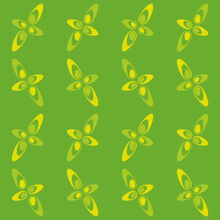 Retro seamless pattern for prints, cobwebs, textiles, advertising and any design projects. Simple rounded shapes will decorate any surface or thing and make it attractive.のイラスト素材