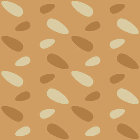 Retro seamless pattern for prints, cobwebs, textiles, advertising and any design projects. Simple rounded shapes will decorate any surface or thing and make it attractive.のイラスト素材