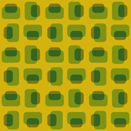 Flat seamless pattern for prints, cobwebs, textiles, advertising and any design projects. Simple rounded shapes will decorate any surface or thing and make it attractive.のイラスト素材