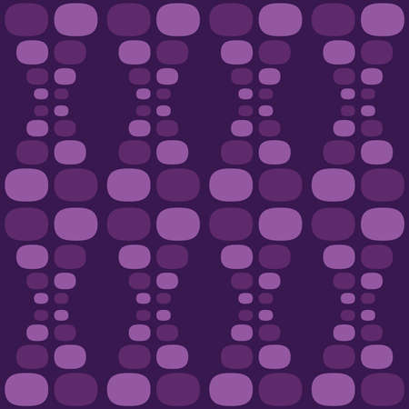 Flat seamless pattern for prints, cobwebs, textiles, advertising and any design projects. Simple rounded shapes will decorate any surface or thing and make it attractive.のイラスト素材