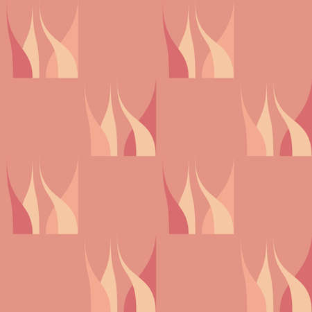 Simple and clear geometric shapes will decorate any surface or thing and make it attractive. Abstract seamless pattern for prints, textile, web, advertising and any design projects.のイラスト素材