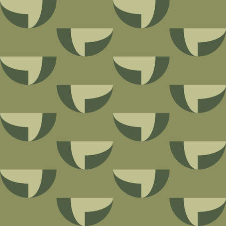 Simple and clear geometric shapes will decorate any surface or thing and make it attractive. Abstract seamless pattern for prints, textile, web, advertising and any design projects.のイラスト素材