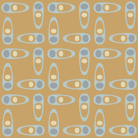 Simple and elegance shapes will decorate any surface or thing and make it attractive. Motley abstract seamless pattern for prints, textile, web, advertising and any design projects.のイラスト素材