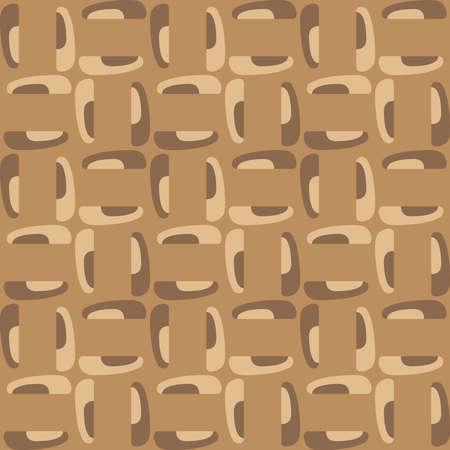 Simple and elegance shapes will decorate any surface or thing and make it attractive. Motley abstract seamless pattern for prints, textile, web, advertising and any design projects.のイラスト素材