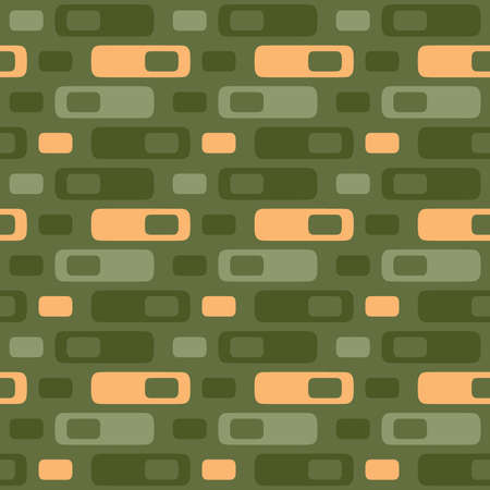 Simple and elegance shapes will decorate any surface or thing and make it attractive. Motley abstract seamless pattern for prints, textile, web, advertising and any design projects.のイラスト素材