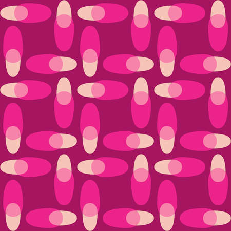 Simple and elegance shapes will decorate any surface or thing and make it attractive. Motley abstract seamless pattern for prints, textile, web, advertising and any design projects.のイラスト素材