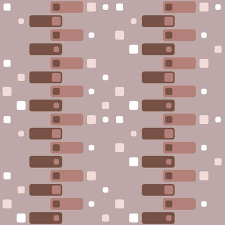 Simple and elegance shapes will decorate any surface or thing and make it attractive. Motley abstract seamless pattern for prints, textile, web, advertising and any design projects.のイラスト素材