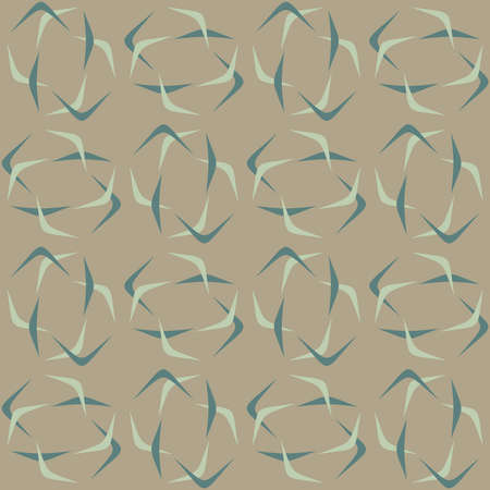 Simple and elegant ornament of abstract lines for decorating any surface. Seamless stroke pattern for prints, textile, web, advertising and any design projects.のイラスト素材