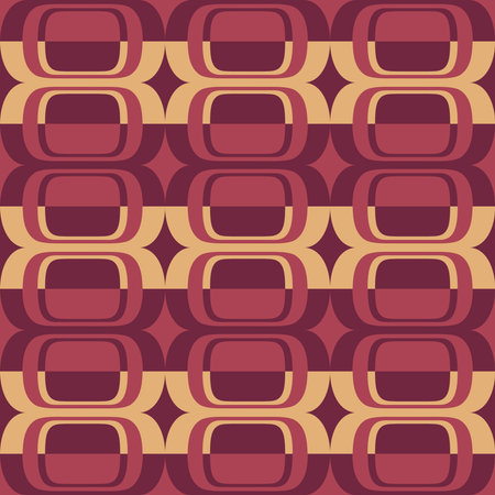 Simple and elegant abstract ornament will decorate any surface or thing and make it attractive. Seamless pattern for prints, textile, web, advertising and any design projects.のイラスト素材