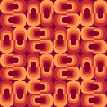 Simple and elegant abstract ornament will decorate any surface or thing and make it attractive. Seamless pattern for prints, textile, web, advertising and any design projects.のイラスト素材