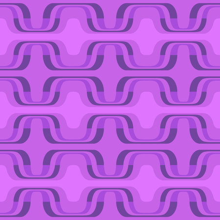 Simple and elegant abstract ornament will decorate any surface or thing and make it attractive. Seamless pattern for prints, textile, web, advertising and any design projects.のイラスト素材