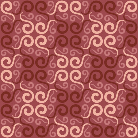 Seamless swirl pattern for prints, textile, web, advertising and any design projects. Simple and...
