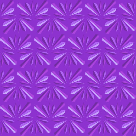 Holiday sparks on a simple geometric ornament will decorate any surface or thing and make it fun and attractive. Seamless pattern for prints, textiles, web, adv and any design projects.のイラスト素材