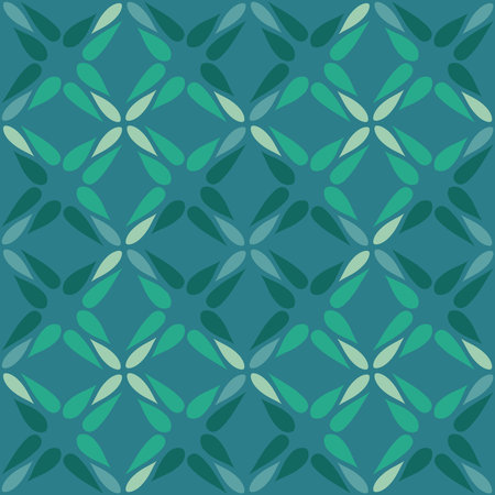 Holiday sparks on a simple geometric ornament will decorate any surface or thing and make it fun and attractive. Seamless pattern for prints, textiles, web, adv and any design projects.のイラスト素材