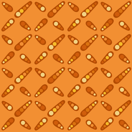 Timeless spotted ornament will decorate every surface or thing and make it attractive and unique. Spotty seamless pattern for prints, textiles, web, adv and any design projects.のイラスト素材
