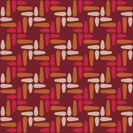 Timeless spotted ornament will decorate every surface or thing and make it attractive and unique. Spotty seamless pattern for prints, textiles, web, adv and any design projects.のイラスト素材