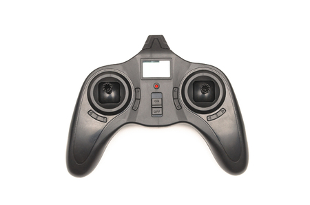 Remote control joystick isolated.