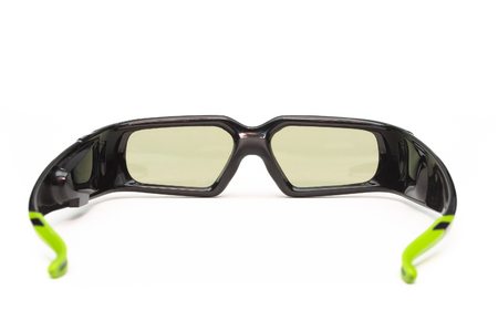 3D glasses isolated.の写真素材