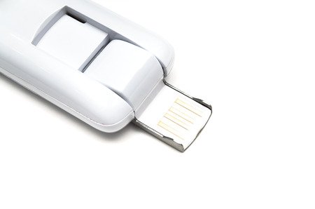 Usb modem isolated.の写真素材