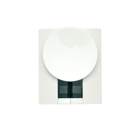 Kitchen scales isolated.