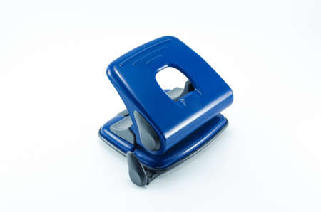 Hole puncher isolated on white background.
