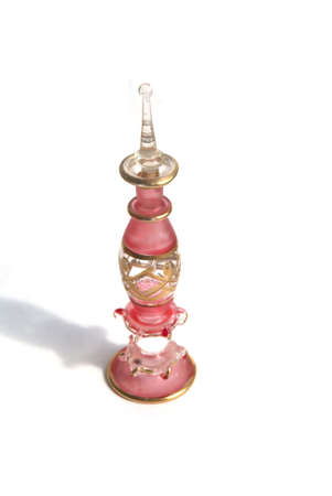 Egypt glass oil and perfume bottleの写真素材