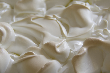 soft meringue top over the pieの写真素材