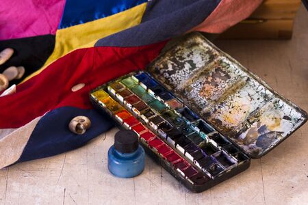 watercolor palette